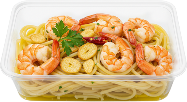 해피팩 투명 사각 사출용기 B650, 50개, 1개입