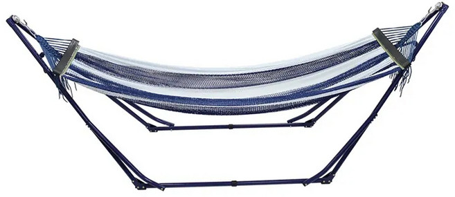 吊床, 藍色條紋