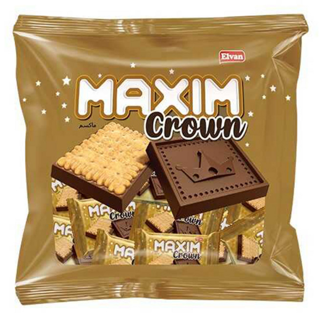 엘반 맥심 크라운 초코 비스켓, 1개, 275g
