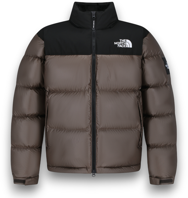 [매장판] 노스페이스 화이트라벨 눕시 노벨티 패딩 다운 자켓 남녀공용 점퍼 베이지 브라운 NJ1DR63P