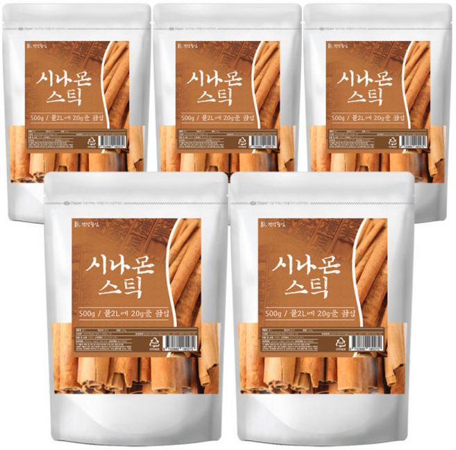 시나몬스틱 통계피 뱅쇼재료 막대계피, 5개