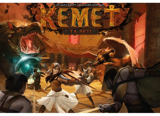 孩子王桌遊 正版桌遊 Kemet Ta-Seti 聖域 塔賽提王國 擴充 古埃及努比亞文, 1個