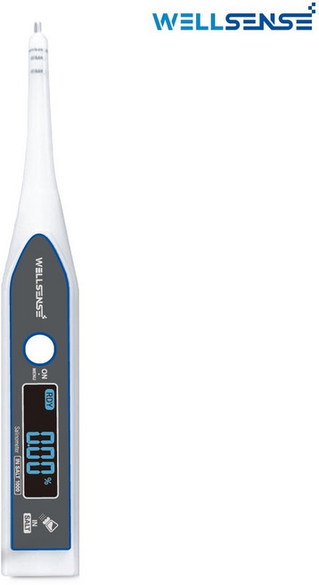 소금 나트륨 염분 농도계 - 웰센스 업소용 염도계 IN SALT 1000 ( 0.01~10% ), 1개, 화이트