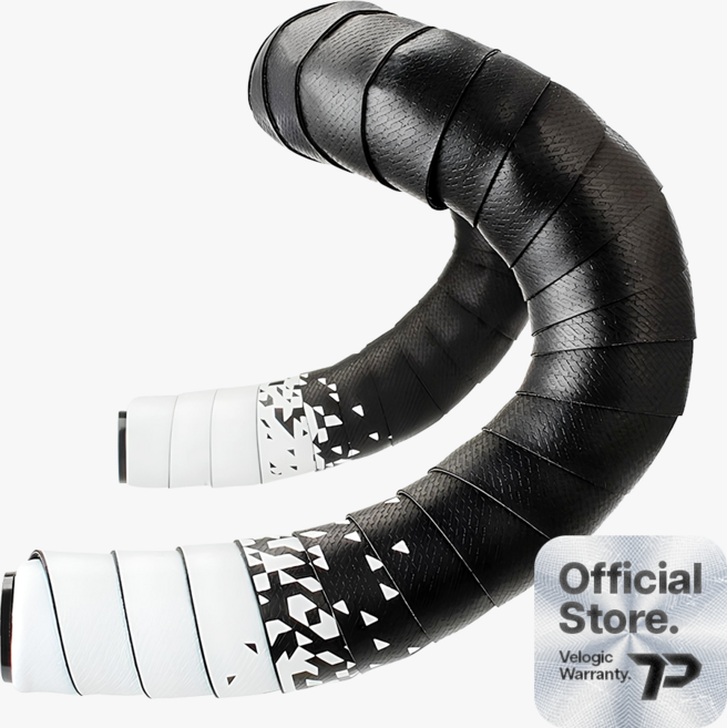 투프리 자전거 핸들바 테이프 EVA 폼 투톤 PU 핸들 그립 Toopre, 화이트, 1세트