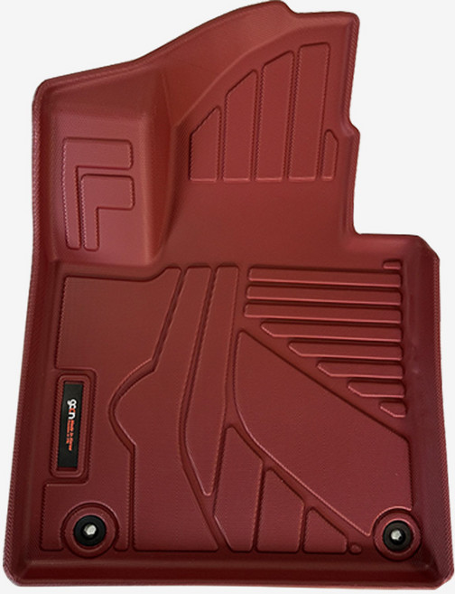 가온 TPE 카매트 입체 바닥 매트 1열+2열, 버건디, 필랑트 하이브리드 26년~