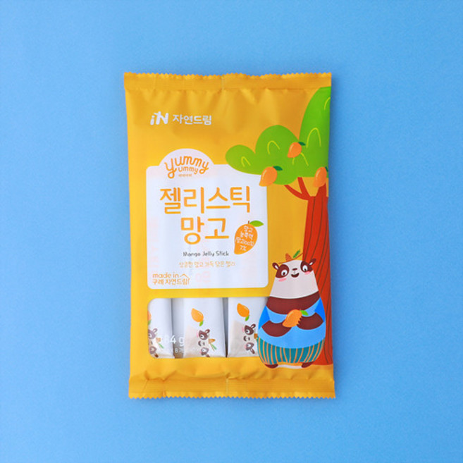 자연드림 젤리스틱 망고, 1개, 184g