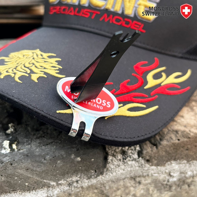 몽크로스 마그네틱 홀더 낚시 라인커터 전용 자석 내장, 실버레드, 1개