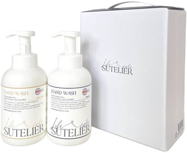 수뜰리에 독일더마 핸드워시 일랑일랑블랑쉬 510ml 2개 /선물세트 (N4)