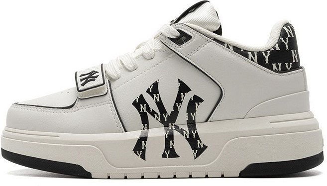 MLB 남녀공용 청키 라이너 미드 힐 클래식 모노그램 3ASXLMC4N