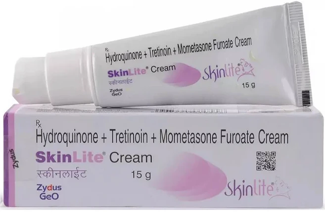 Skinlite Cream 15 (Pack of 2) || FREE & FAST SHIPPING, 4개, 15g