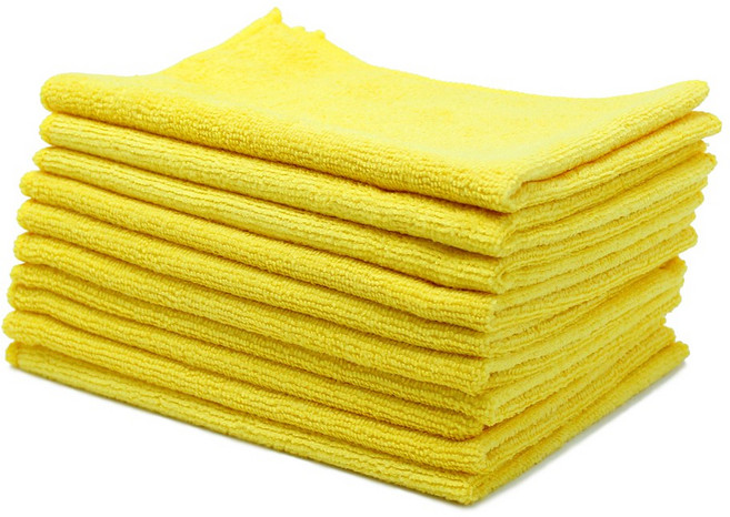 모던리빙 극세사 30 행주 ( 노랑색 ), 10개