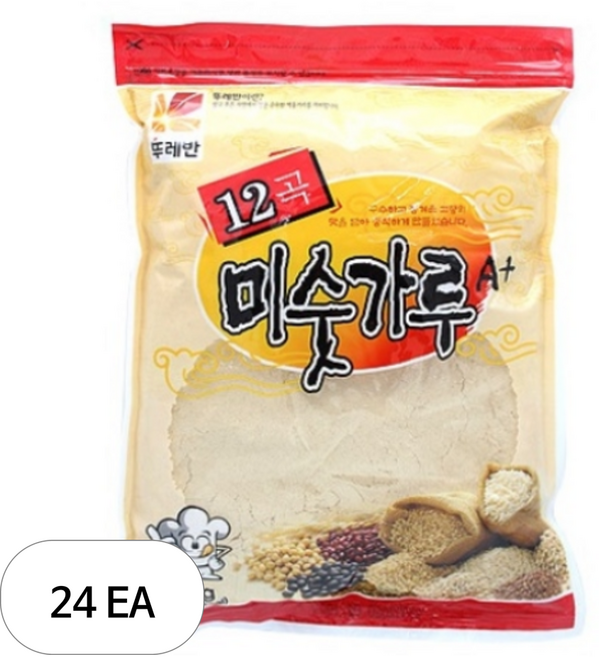 뚜레반 12곡 미숫가루, 24개, 1kg