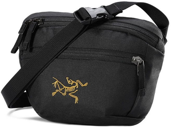 아크테릭스 공식판매처 FW25 맨티스 1 웨이스트 팩 ABPFU09234 ABPFU09234JS, BLACK/OLIVE MOSS