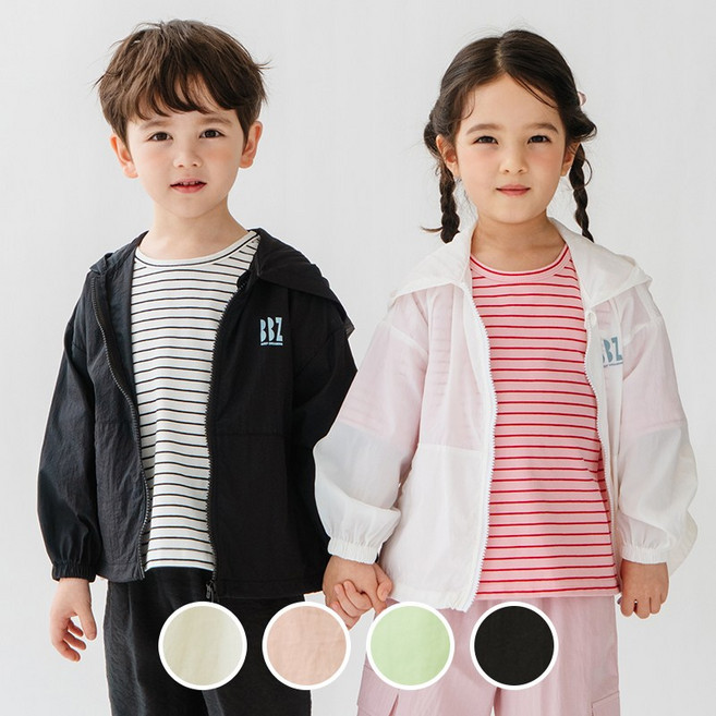 베베쥬 파스텔 바람막이