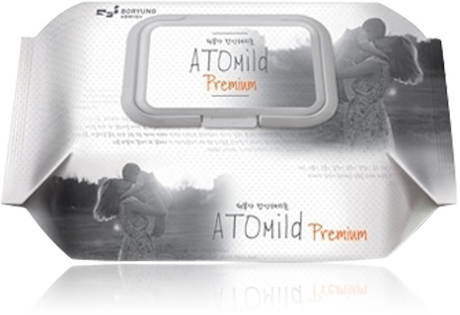아토마일드 프리미엄 유아물티슈 캡형 70평량, 72개입, 1개