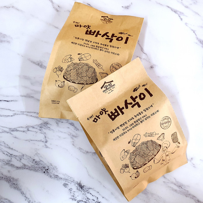 수제어포 빠삭이 마얏 80g가마솥 110g 혼합상품, 80g