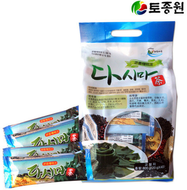 토종원 완도 다시마 콘프레이크차, 1개, 800g