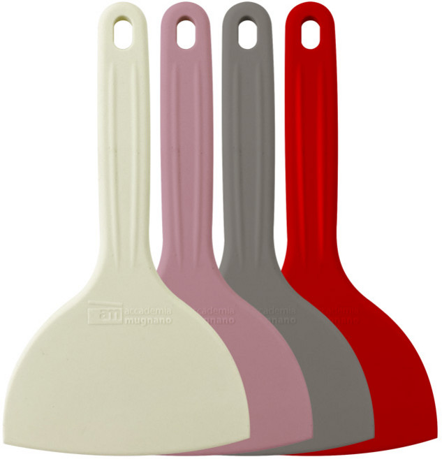 1+1 [백화점정식입점 브랜드am] 와이드 계란말이 뒤집개 알뜰주걱 볶음주걱 스패츄라 13716, 아이보리+차콜, 1세트