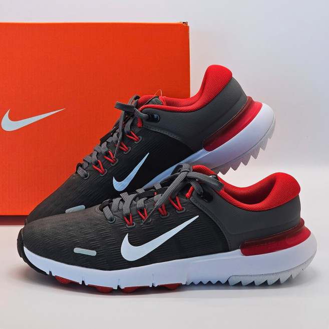 [국내정품] 나이키 프리 골프 스파이크리스 골프화 아이언그레이 경량 방수 패션양말증정