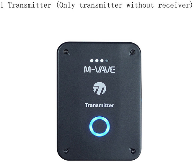 M-vave WP-9 2.4G 무선 이어폰 모니터 충전식 송신기 지원 스테레오 모노 녹음 기능, 01 1TR