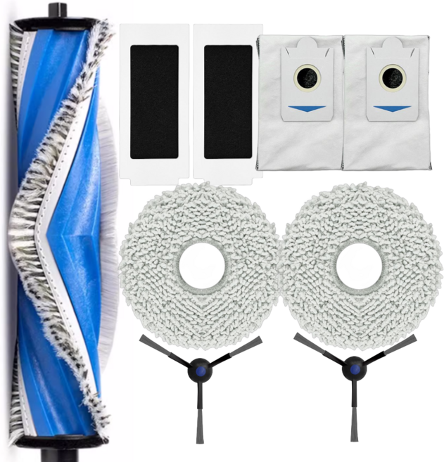 비브랜드 호환 에코백스 t30s pro 소모품, 1개, 9pcs