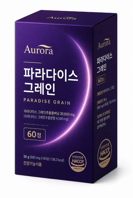 파라다이스 그레인 다이어트 /12박스구매시 데이즈온 파라다이스그레인 버닝 데일리 증정, 1개, 60정