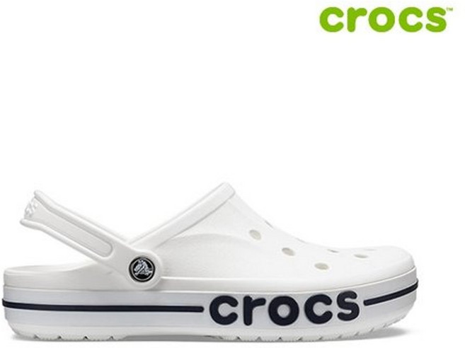 크록스 남녀공용 바야밴드 클로그 205089-126 화이트 NC순천점