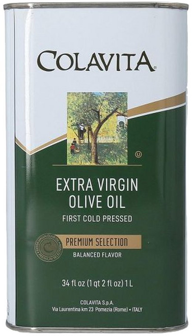 콜라비타 프리미엄 셀렉션 엑스트라 버진 올리브 오일 트윈 팩 각각 34온스, 2개, 1L