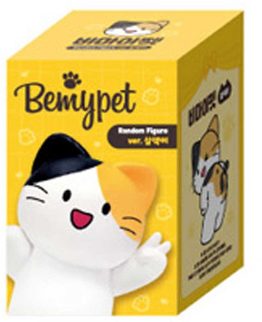 비마이펫 삼색이 랜덤 피규어 1개