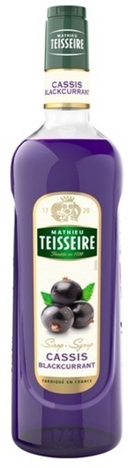 TEISSEIRE 黑醋栗果露糖漿, 1個, 1L