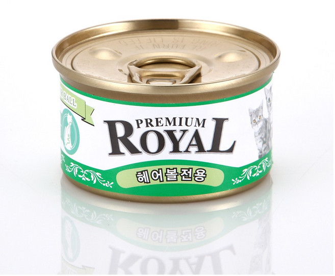 프리미엄 로얄캔 고양이간식, 85g, 헤어볼, 1개