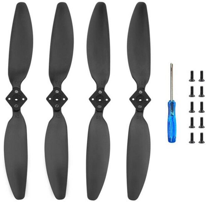 드론 날개 HS720G 교체용 경량 윙 팬 퀵 릴리스 소품 HS720G 액세서리와 호환 가능, 1.2 Pair Propellers, 1개
