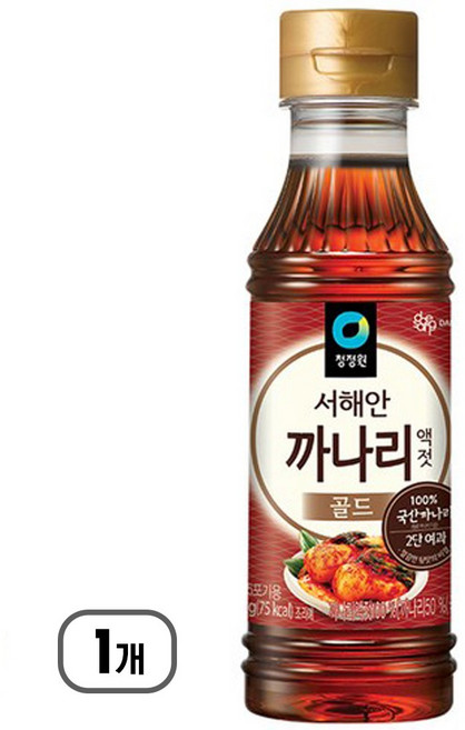 청정원 까나리 액젓 골드, 250g, 1개