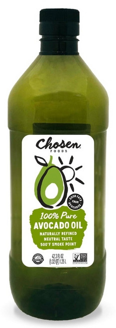 초슨푸드 100% 퓨어 아보카도 오일 대용량 1.25L 1병