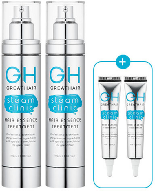 [공식판매처] 그레이트헤어 손상모 노워시 단백질 헤어 팩 트리트먼트 더블세트(100ml x 2), 100ml, 2개