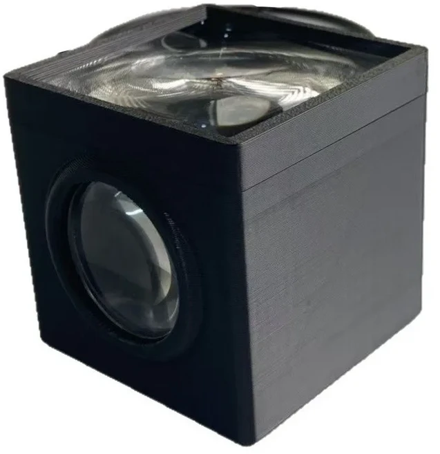 선물용 수제 허리 길이 뷰파인더 휴대용 DIY 50배 광학 렌즈 3D 프린팅 프레넬, 01 Viewfinder