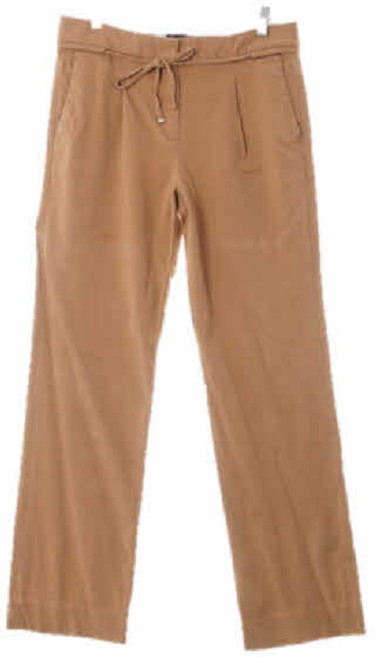 마시모두띠 베이지면혼방 핀턱스트레이트팬츠 [38]