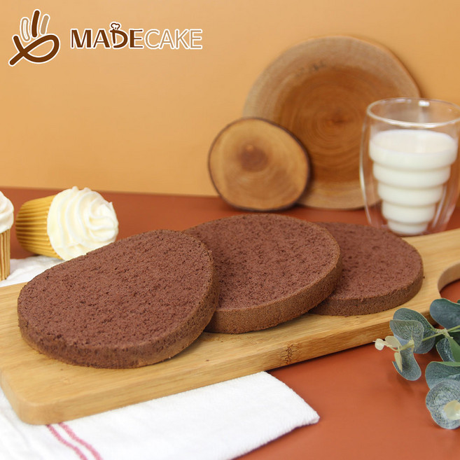 메이드케이크 케이크시트 2호 초코 단품, 270g, 1개