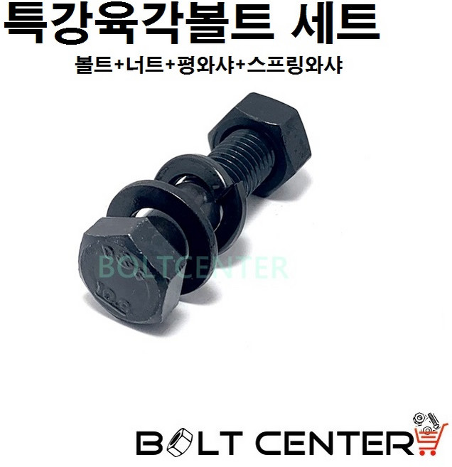 특강 육각볼트 세트 M8, 10세트