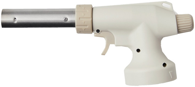 지라프 JAJU자주 그립감 좋은 직화 요리용 토치, 화이트