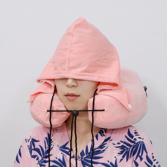 트래블라 H형 에어쿠션 여행용 출장용 목베개 목쿠션