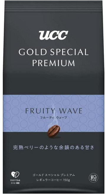 UCC (UCC) 일본직구 GOLD SPECIAL PREMIUM 프루티 웨이브 150g 레귤러 커피(파우더), 사이즈