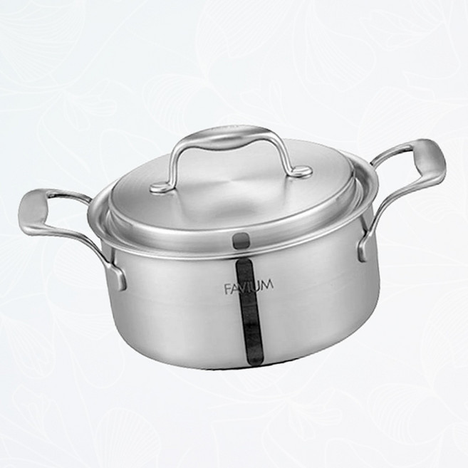 양수냄비 PN풍년 파비움 5PLY 깊은 스텐 주방 냄비, 1개