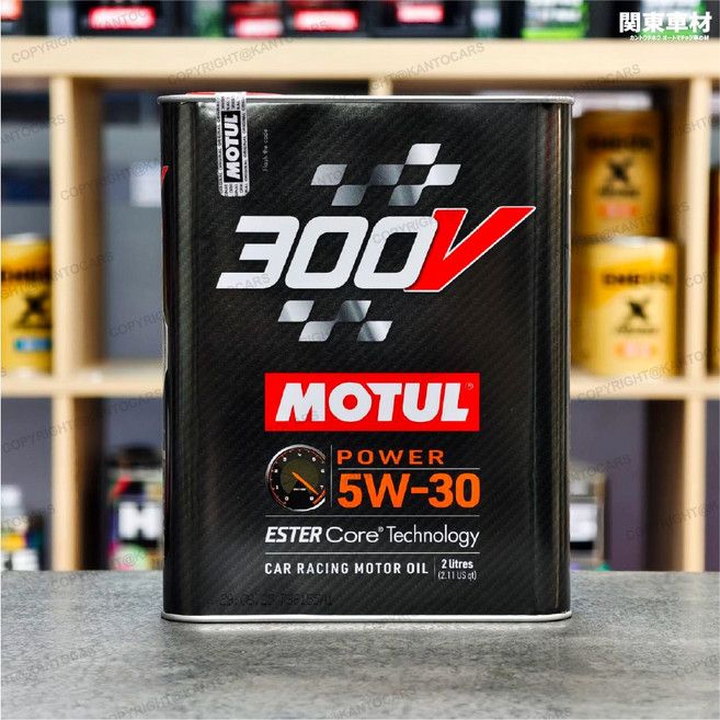 MOTUL 摩特 300V 酯核心 0W-40 汽車競賽機油 2L, 1個, 頂規 5W30鐵罐 / 2L -公司貨, 5W30