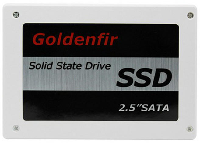 Goldenfir SSD 240GB SSD 2.5 하드 드라이브 디스크 디스크 솔리드 스테이트 디스크 2.5인치 내장 SSD, 하얀색
