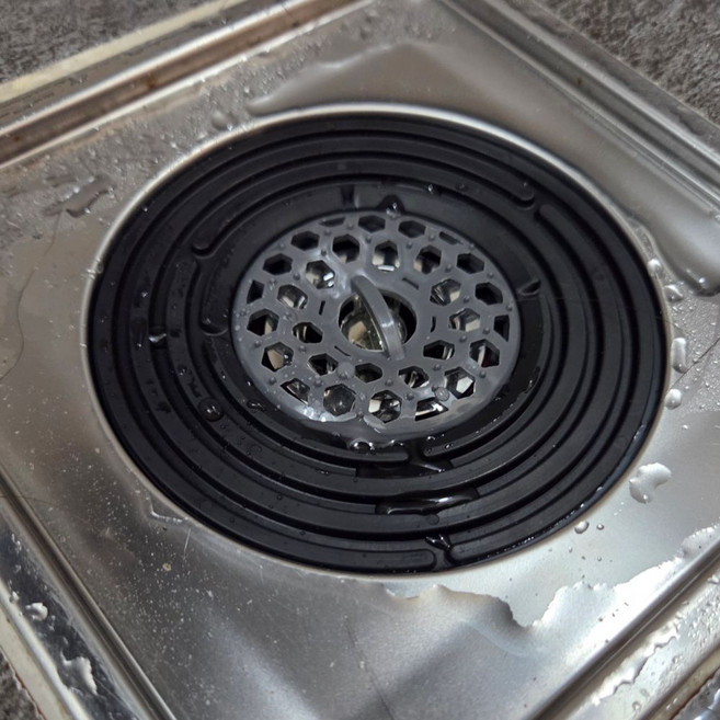 딜로그 악취 냄새 벌레 완전차단 7세대 하수구 트랩, 블랙