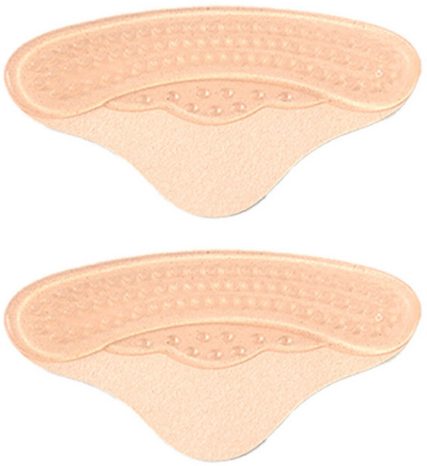 하츠구츠 엠보싱 뒤꿈치 아픔 방지 쿠션 수선 패드 2ea