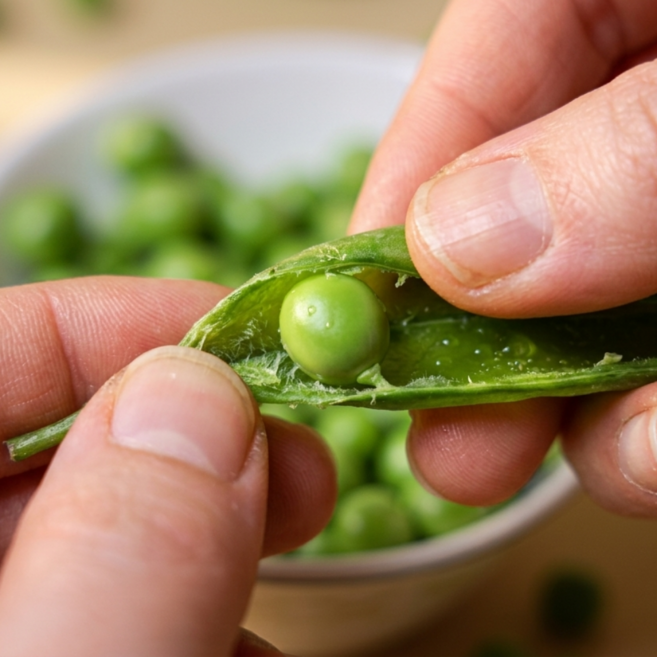 26년산 햇 완두콩! 편식하는 아이도 밥 한 그릇 뚝딱! 알이 꽉 차 파근파근하고 달큰한~, 1개, 1kg
