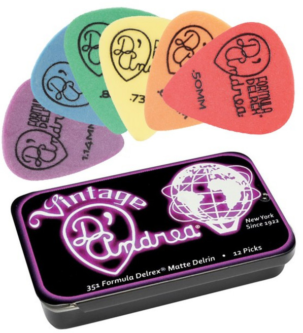 디안드레아 포뮬라 델렉스 기타피크 세트 TNDX, 1개