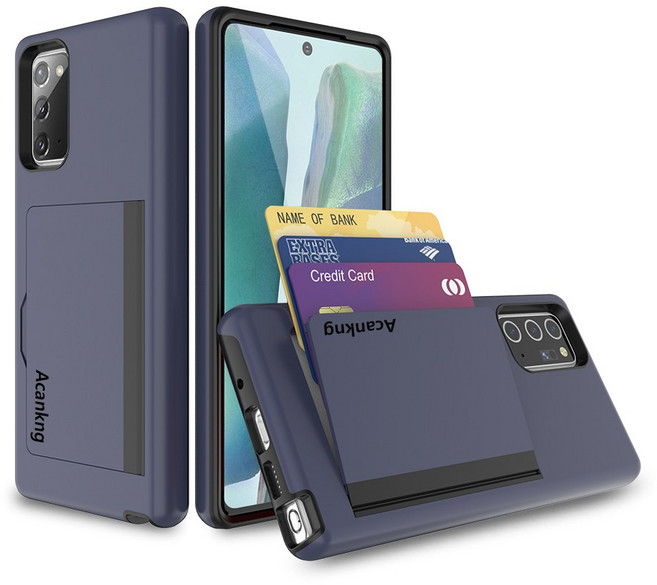 아칸크 카드 수납 범퍼 하드 휴대폰 케이스